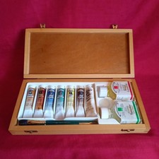 HOLZKOFFER KÜNSTLERMALKASTEN