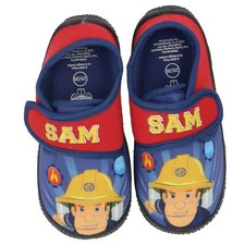Feuerwehrmann Sam Hausschuhe Pantoffel Schuhe Größen: 25/26 27/28