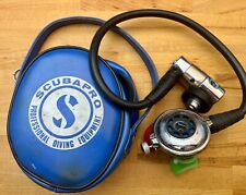 Scubapro Stufe 1 und 2 Regulator Atemregler Vintage mit Tasche