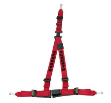 Schroth Rallye 3 asm Hosenträgergurt rot links