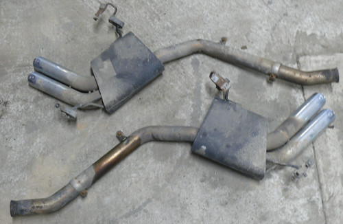 Auspuff endschalldämpfer - auspuff,
