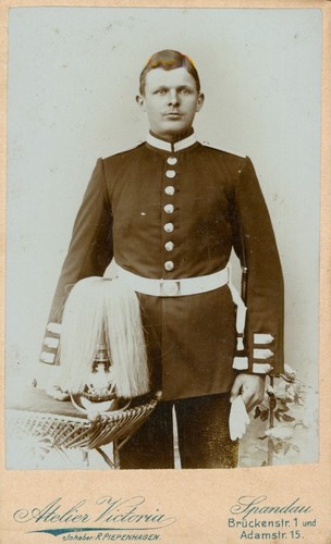 Foto wk1 cdv soldat - foto,