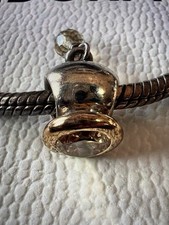 PANDORA Charm Gold / siber