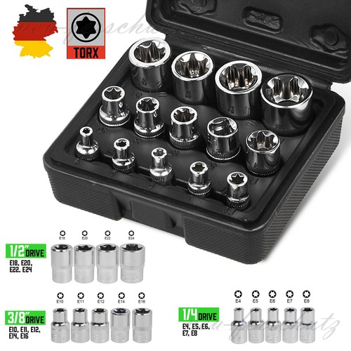 14x torx steckschlüssel - steckschlüssel, satz