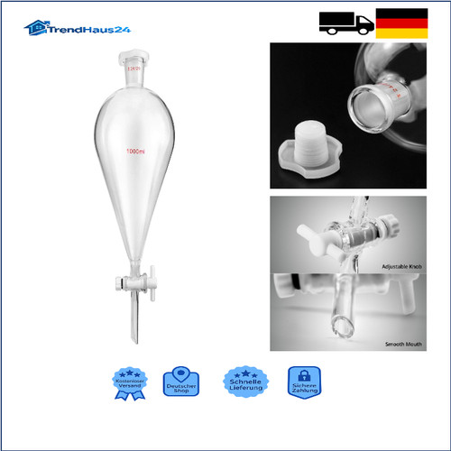 Qwork scheidetrichter glas - scheidetrichter,