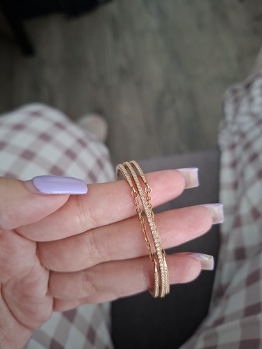 Swarovski armband rosegold - armband,