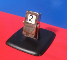 Antiker Ewiger mechanischer Tischkalender, Drehkalender Schreibtischgarnitur