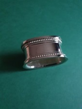 3 Serviettenringe versilbert -