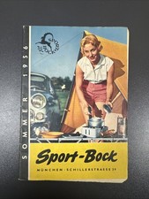 Sport-Bock München Katalog Broschüre Sommer 1956 Zelte Camping Wassersport DM