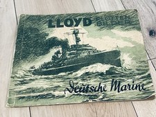 Lloyd Flottenbilder "Deutsche Marine"-M.Brinkmann ZIGARETTENFABRIK