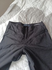 Dreiviertel Damenhose Schwarz