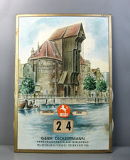 alter Dauerkalender Werbe