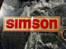 Großer Simson Aufkleber