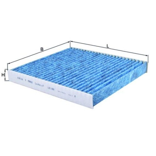 Filter innenraumluft mahle - mahle, lao