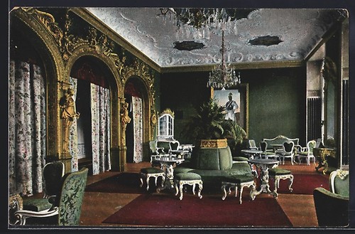 Ansichtskarte wiesbaden neues - wiesbaden,,