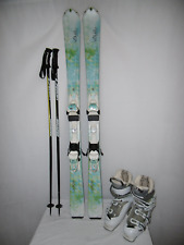 VÖLKL SKI " AURENA " TOP LADY ALLROUND CARVER 141 CM + SKISCHUHE GR.: 39 IM SET