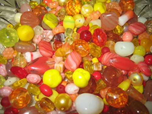 Glasperlen mix 200 konvolut - 200, g