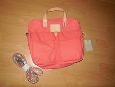 Liebeskind Berlin XL Laptop Shopper Tasche Linnea pink flamingo  Etikett 