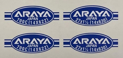 Araya felgen aufkleber - araya,