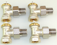 4 x COSMO THERMOSTATVENTIL 1/2" ZOLL ECK DN15 HEIZUNGSVENTIL HEIZKÖRPERVENTIL