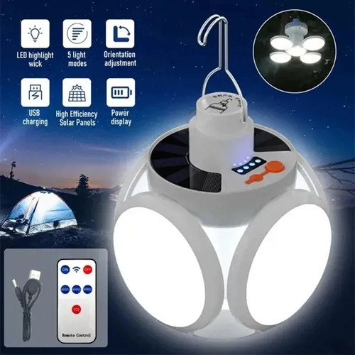 Solar campinglampe led - campinglampe,