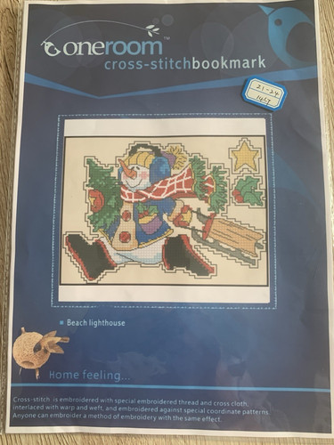 Oneroom kreuzstich lesezeichen - kreuzstich,