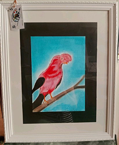 Tierzeichnung pastellbild - tierzeichnung,