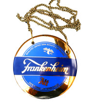 Zapfhahnschild frankenheim - zapfhahnschild, "frankenheim