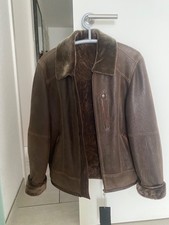 herren echtes leder jacke