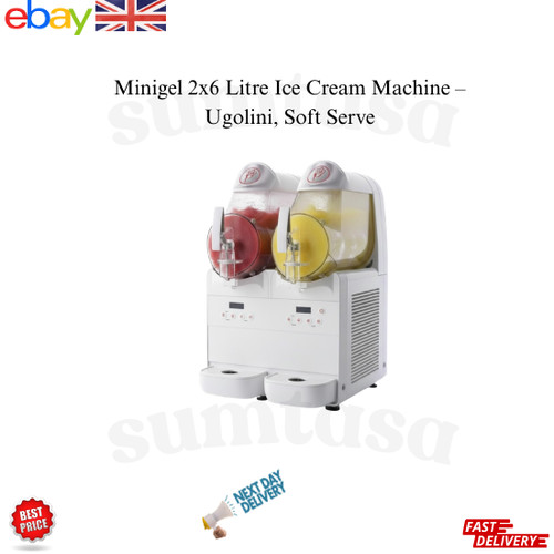 Minigel 2x6 liter eismaschine - minigel,