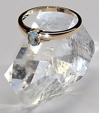 AQUAMARIN RING GR. 21( ca. 66)