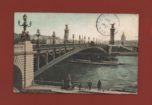 Paris die brücke alexandre - die,