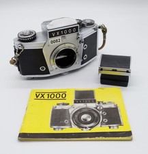 82 - Exakta Varex VX1000 + Prisma + Lichtschachtsucher + Bedienungsanleitung