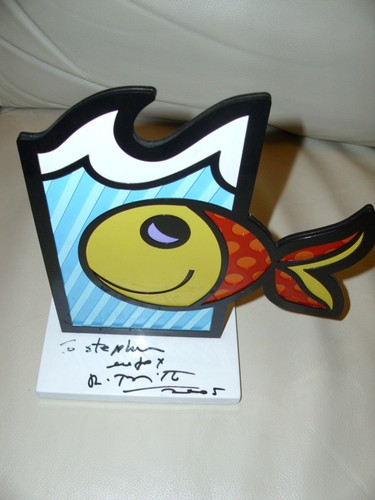 Rar romero britto boom fish - romero, "boom