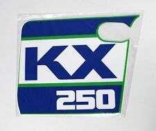 Aufkleber Satz Tank Kühler Decal Dekor Kawasaki KX 250 1988 Classic Vintage