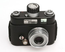 Robot Star 50 mit Leiselauf-Motor und Schneider-Kreuznach Xenar 2,8/38 mm