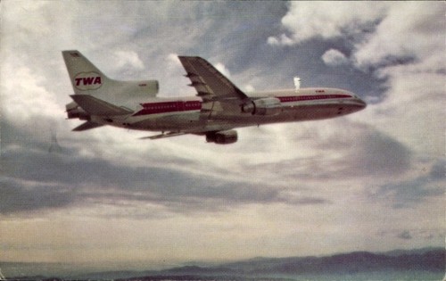 Passagierflugzeug - ak,