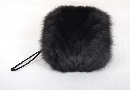 Z637 fuchs muff pelz - fuchs,