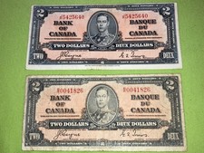 2 x 2 Dollar Kanada Canada