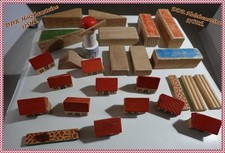 DDR, Holzbausteine natur-ökologisch-unbehandelt, für Kinder unbedenklich