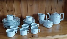 H & C Kaffeeservice  mit Rosen