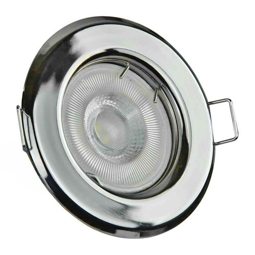 Led halogen einbaurahmen chrom - einbaurahmen,