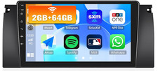 2G+64G CAMECHO Android 13 Autoradio BMW 5 E39 E53 M5 X5 1996-07