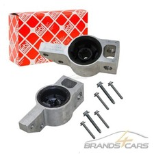 FEBI 2x QUERLENKERLAGER VORNE FÜR AUDI A3 VW CADDY GOLF 5 6 SCIROCCO TOURAN