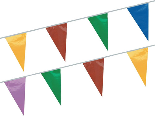 Papstar wimpelkette farbig - papstar, wimpelkette,