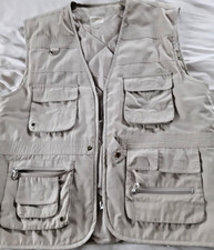 Weste, khakifarben, viele