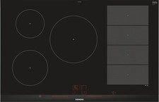 Siemens EX875LVC1E Autarkes Induktionskochfeld, Glaskeramik, Facetten-Design, 80