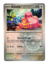 Pokemon Karte: Schlurp Reverse 124/162 Gewalten der Zeit TEF Deutsch Near Mint