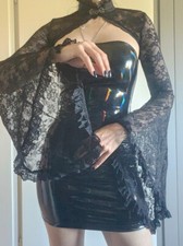 Spitze Mesh Bolero Top blumen