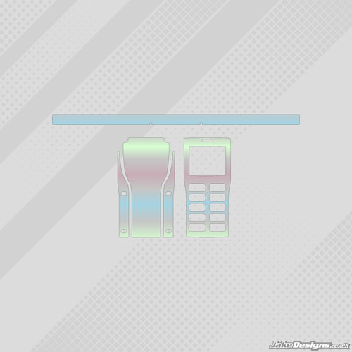 Rainbow chrome style gel - rainbow, coat